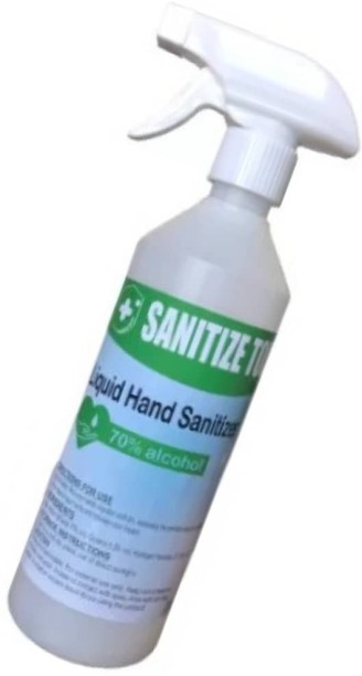 Sanitize Today 70% Alcohol Liquid Hand Sanitizer Spray Bottle For  Men & Women