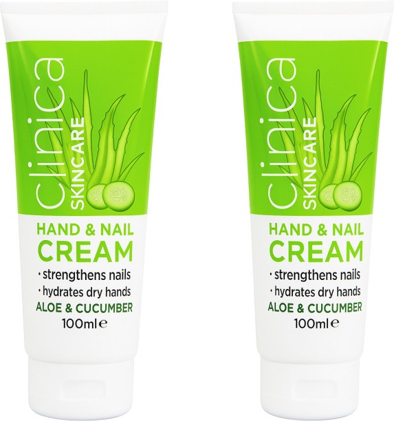 Clinica Hand and Nail Cream aloe and cucumber Hand Rub Tube For  Men & Women