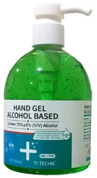 Casey TiTEC001GRN Hand Sanitizer Bottle + Refill For  Men & Women