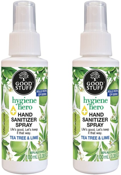 Good Stuff Hygiene Hero Spray Sanitizer Hand Sanitizer Bottle For  Men & Women
