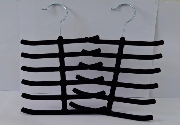 The Harvest Place 3213727 Wooden Pack of 2 Hangers For  Tie