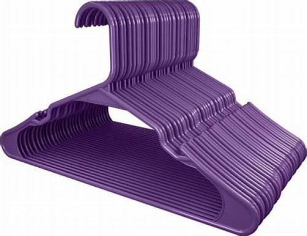 MC Hope MC216 Plastic Pack of 20 Hangers For  Trousers