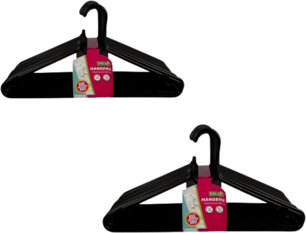 AZ Décor 036-000152 Plastic Pack of 2 Hangers For  Trousers