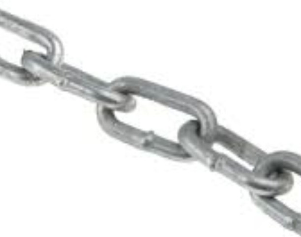 Otto 5.0mmx10m Galv Chain Stainless Steel Light Hanging Chain