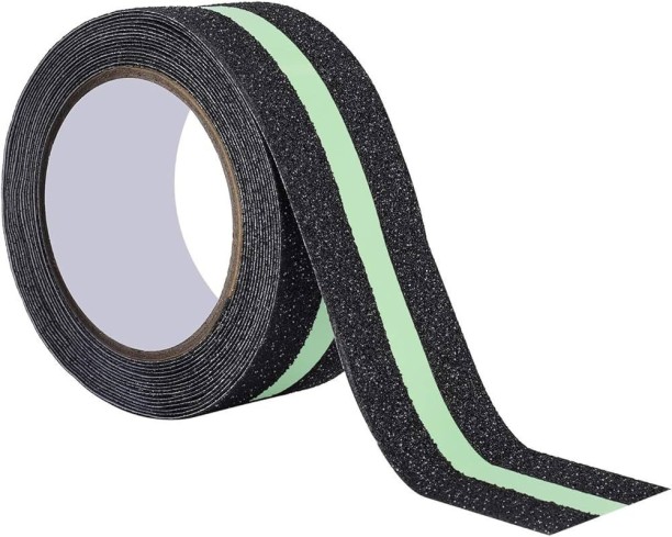 TGT- Heavy Duty Anti Slip Tape for Stairs Outdoor/Indoor Waterproof with Glow in The Dark Strips 3m. 300 cm Anti Slip Tape