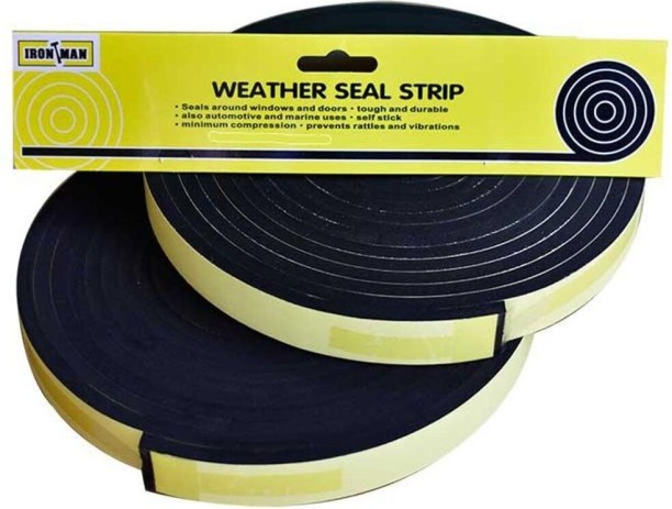 IRON MAN Weather Seal Tape 8mm x 20mm x 5mt 500 cm Foam Tape