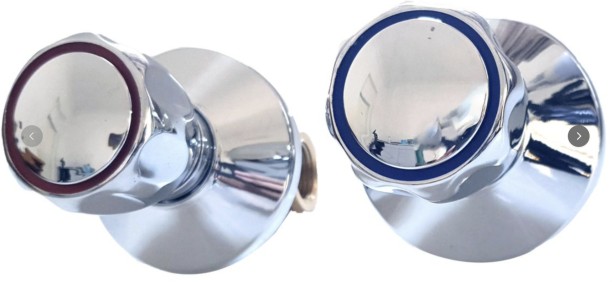 Cobra Brass Cold & Hot Water Valve Female/Female Check Valve