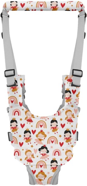 SHEIKHS 4 in 1 Baby Toddler Harness Leash Walk Learning Assistant Belt Princess Full Body Harness