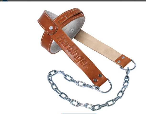 HOME GYM Harbinger Leather Head Harness Head Harness