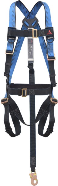 Karam Full body harness with single lanyard connecting with snap hook - PN21(WB)+PN324(000_121)(1.75M) Full Body Harness