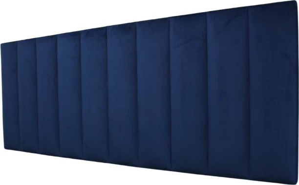 Navy Rectangular Shaped Headboard -  Queen