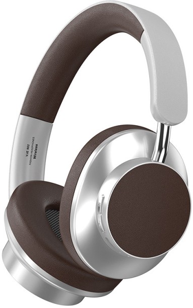 Solala Bluetooth Headphones, Retro Leather Headphones Wireless Bluetooth Sports Mobile Headset Bluetooth Headset