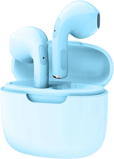 Norden Echo TWS Wireless Earphones, 5.0 Earbuds & Charging Case - Blue Bluetooth Headset