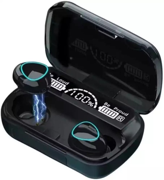 HD Cabling Wireless Bluetooth Earbuds with RGB and LED Charge State Display Charging Case | TWS M10 Bluetooth Headset