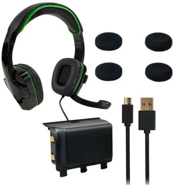 SparkFox Xbox One Headset Gamer Combo Wired Headset