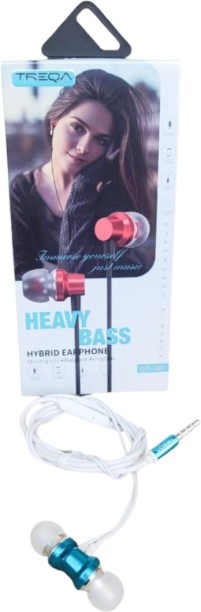 Treqa EP-761 Wired IN-Ear 3.5mm Earphones Wired Headset