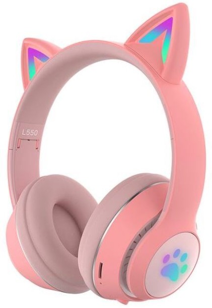 Wireless Headphones Wireless Bluetooth Headphones with LED Light Bluetooth Headset