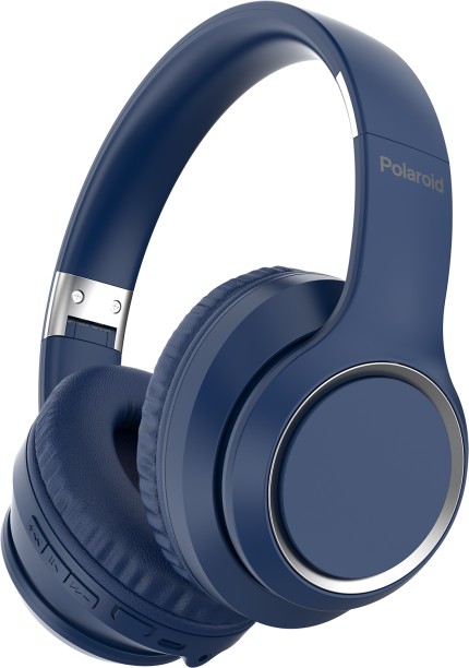 Polaroid Ultra Headphone Blue Bluetooth & Wired Headset