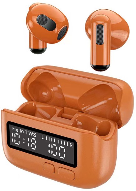 Solala Headphones, Portable Wireless Bluetooth Headphones BB Unique Retro Digital Display Clock Design Headphones Bluetooth Headset