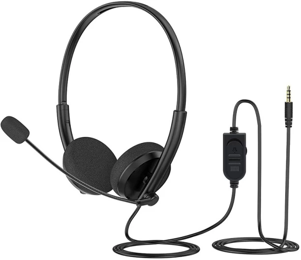 ALANES AL-190877 Wired without Mic Headset