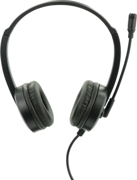 HP Professional : Clear Voice Mic for Online Meetings & Call Center Wired Headset