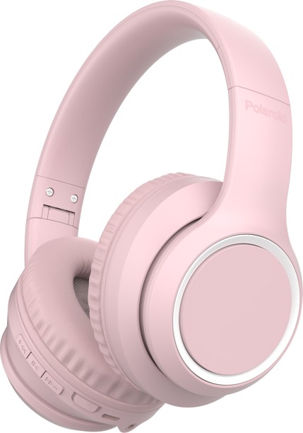 Polaroid Ultra Headphone Pink Bluetooth & Wired Headset