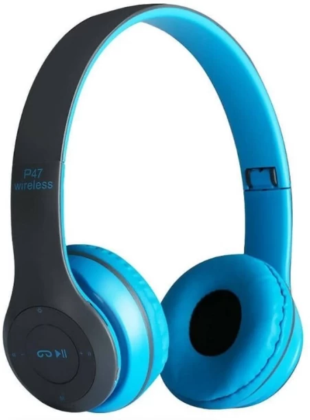 P47 Headphones Bluetooth & Wired Headset