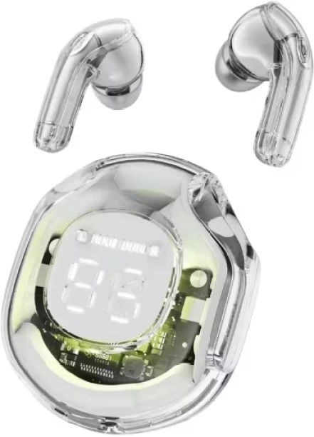 SM Wireless Ultra Pro Comfortable Earbuds-Long Battery Life & Cancelling Bluetooth Headset