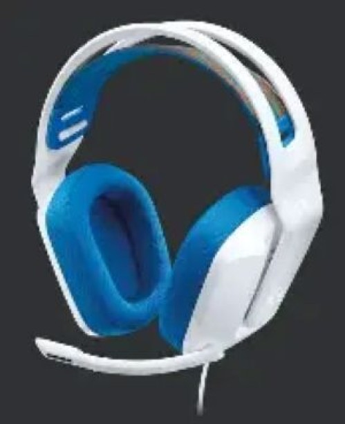 LOGITECH G335 Wired Gaming Headset - White - 3.5 MM Wired Headset