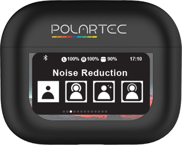 POLARTEC Pro Noise Cancelling Earbuds Bluetooth Headset