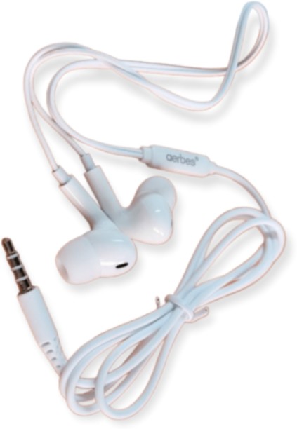 Aerbes AB-S706 Stereo Earphones With Remote And Mic Wired Headset