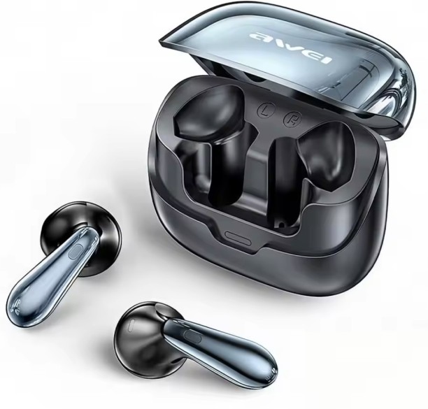 AWEI TA11 ANC and ENC Wireless Noise Canceling Double Bass Gaming Earbuds Bluetooth Headset