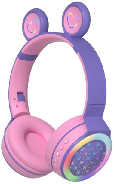 HEADPHONE P12 RGB 360 REALITY AUDIO WIRELESS HEADSET Bluetooth Headset