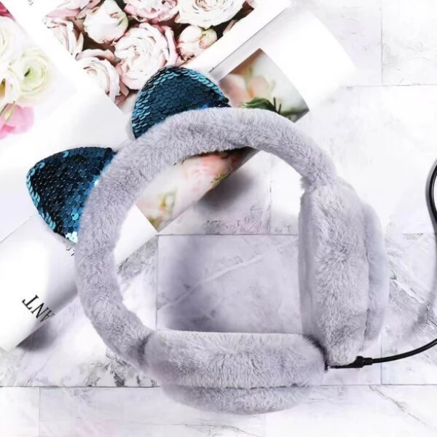 Headphone U-13 Earmuffs Wired without Mic Headset