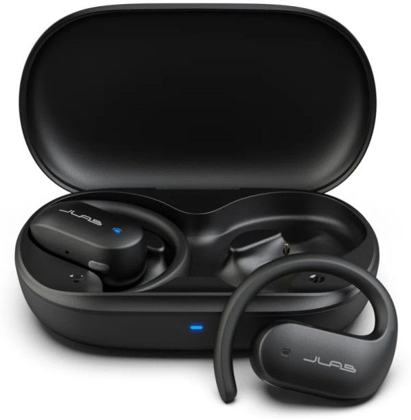 JLAB JBuds Open Sport 2 Wireless Earbuds - Black Bluetooth Headset