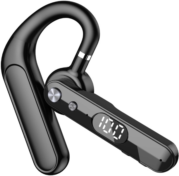 Spark Single Ear Headset Bluetooth Headset with Dual-Mic Canceling Bluetooth Headset