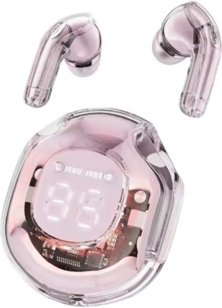 SM Wireless Ultra Pro Comfortable Earbuds-Long Battery Life & Noise Cancelling Bluetooth Headset