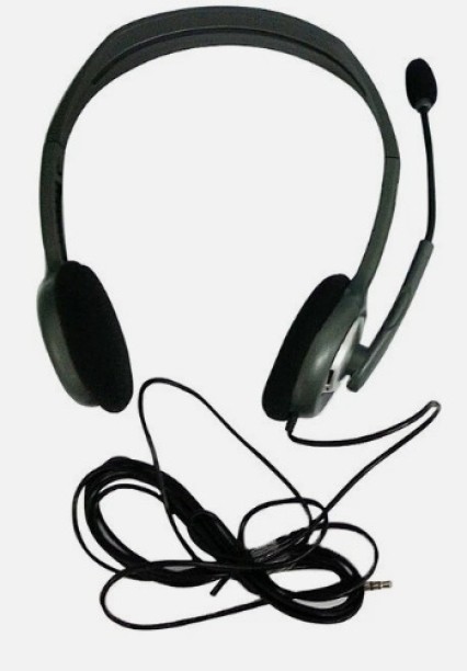 Logitech H111 Stereo headset with noise Wired Headset