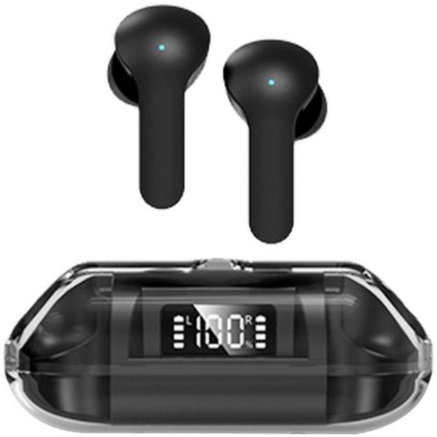 Super Electronic AH-807E TWS Transparent Shell Intelligent Touch Bluetooth Headset F20 Bluetooth Headset