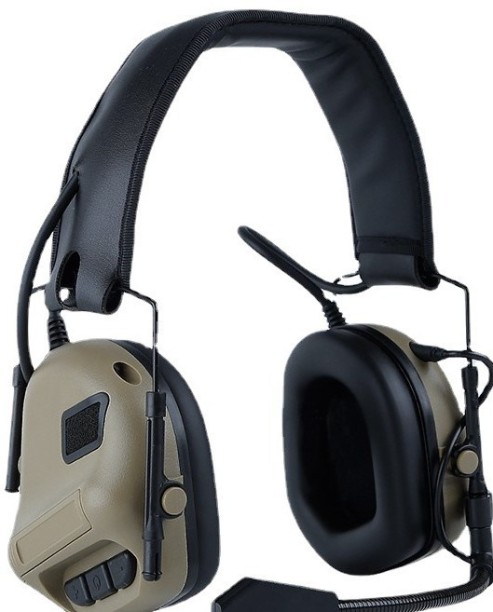 Spark Tactical Headset Wargame Hunting Headphone Wired Headset