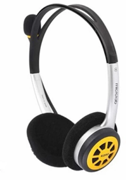 Microlab K250 Multimedia Series Headset with Boom Microphone and maximum input Power of 50mW Wired Headset