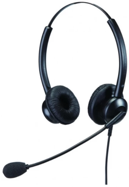 Talkto TT-SD803-QD Eco Range Binaural Headset Flex Mic Wired Headset