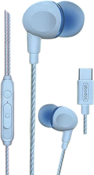 ABODOS Super Bass Type-C HiFi Sound Earphones Wired Headset
