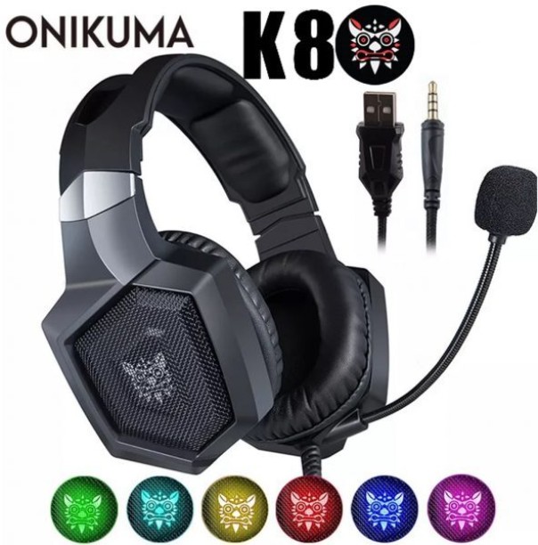 Onikuma Gaming Headphones with Mic K8 Wired Headset