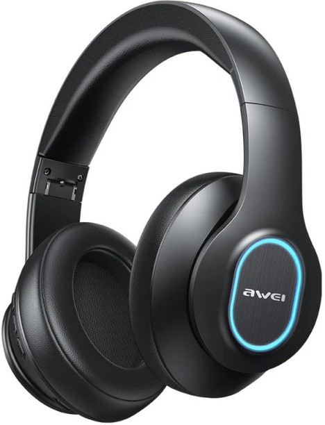 AWEI A100BL RGB Gaming Headset with Mic Over Ear Headphones Bluetooth 5.3 Earphones Bluetooth Headset