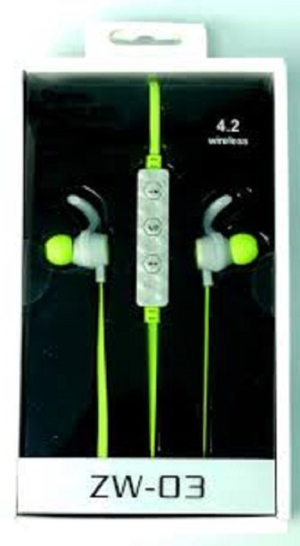 Geeko ZW-03-GRN Bluetooth & Wired Headset