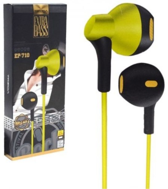 Treqa EP-710 Wired In Ear Earphones 3.5mm Wired Headset
