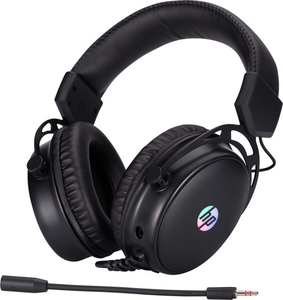 HP Gaming Headphones: Dominate Battlefield - RGB Lighting Wired Headset