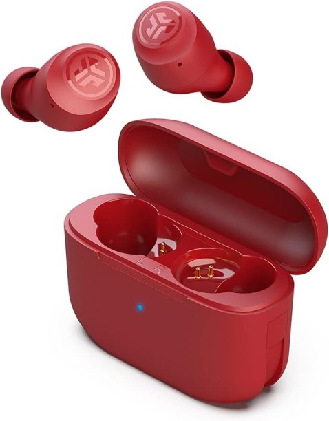 JLAB GO Air Pop TWS Earbuds Rose Red Bluetooth without Mic Headset