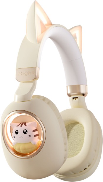 Spark Cat Ear Bluetooth Headphones for Kids Bluetooth Headset